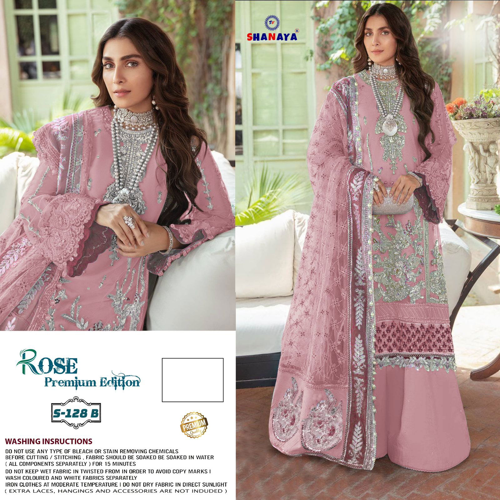 Rose Premium Edition S 128 By Shanaya Pakistani Suits Catalog